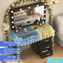 Vanities & Vanity Benches - Black - View 8