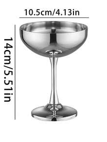 Reusable Metal Dessert Cup With Handle, Suitable For Home And Party Ice Cream Bowls - Multicolor - View 9