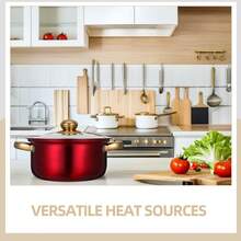 2026 New 18-Piece Stainless Steel Cookware Set| All-In-One Kitchen Pots & Pans Combo With Frying Pan, Soup Pot, Milk Pot & Whistling Kettle| Durable, Heat-Resistant Cookware For Home Cooking & Family Meals,Pink - Hồng - Xem 11