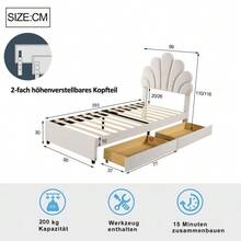 Bed Bases & Foundations - Beige - View 2