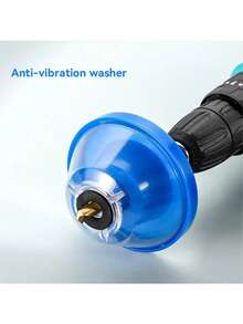 1pc Electric Drill Dust Cover, Essential Accessory, Dust Collection Bowl, Suitable For Household Electric Power Tools - Blue - View 6