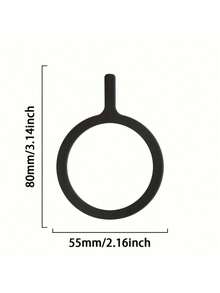 5件/組 磁吸貼金屬片，適用於磁吸手機支架和磁吸無線充電器，手機配件 - 彩色 - 查看 6