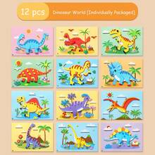 3D EVA Stereoscopic Sticker Craft Kit, Muti-Themed Designs With Pre-Cut Foam Blocks, Stickers & 3D Appliques, Educational Handmade Arts & Crafts For DIY, Single-Use Project Boosts Fine Motor Skills, Early Learning, Ideal Birthday/Early Education Gift - Multicolor - View 13