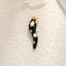 1pc Copper Chili Pepper Pendant, Suitable As DIY Bracelet, Necklace, Anklet Charm, Charm Gift For Halloween, St. Anthony's Day, Colleagues, Family, And Friends - Multicolor - View 7