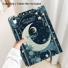 1个翻盖式平板电脑保护套，带笔槽，蓝色星空图案，兼容荣耀Pad 8/9/10、荣耀GT 11.5英寸/X7/X8A/X9/X8Pro/X9Pro/V9/V8 Pro、MatePad SE 11英寸/MatePad 11英寸/11.5英寸、MatePad Pro、苹果第十代/11 2025 (A16)、A9/A9+/A11/S11/S10 FE+，具备自动休眠/唤醒功能，适合作为返校季、情人节、节日礼物。 - 彩色 - 查看 1