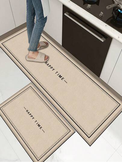 سجادة مطبخ من المطاط الناعم بسمك 3.5 مم، بتصميم حداثي بسيط، ماصة للرطوبة، يمكن قصها بنفسك لتناسب مساحة المطبخ، مصنوعة من قماش السطح، طبقة إسفنجية في الوسط، وطبقة مطاطية في الأسفل، مناسبة لسجاد المطبخ، ديكور المطبخ، ديكور الزفاف، ديكور المنزل، سجادة الحمام، سجادة المدخل، سجادة غرفة الغسيل، سجادة الممر، سجادة غرفة المعيشة، وغيرها.