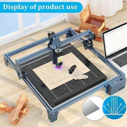 1 Iron Honeycomb Laser Bed With Various Sizes Of 12X12X0.87/19.3* 17.3* 0.89/33.5* 22.9* 0.87 Inch Cutting Table Panel Is Suitable For All Brands Of Laser Engraving Machines And Cutting Machines
