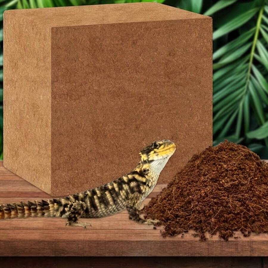 3/10LB Coconut Fiber Substrate, Natural Husk Terrarium Bedding, Coco ...