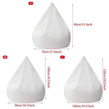 Bean Bag Inner Liner For Bean Bag Without Filling (Inner Liner) - White - View 3