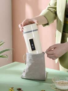 OCTAVO 终极旅行伴侣：350毫升迷你电水壶 - 快速烧水，LED温度控制，小巧便携，适合旅行、办公、酒店使用，具备自动断电和干烧保护功能 - 完美的圣诞礼物 - 美規B型插(110-127V) - 查看 5