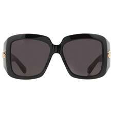 Gucci Grey Ladies Square Sunglasses GG1402S 001 55 - đa - Xem 1