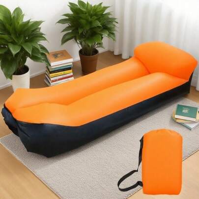 Multifunctional Inflatable Lounger Sofa - Soft, Foldable, Quick Inflation, No Pump Needed, Lightweight And Portable Design, Suitable For RV Camping, Outdoor Relaxation, Pool, Beach, Camping, Picnic, Balcony And Outdoor Leisure, Amphibious Inflatable Sofa Lounger, All-Season Multifunctional Inflatable Lounger, Camping Leisure Inflatable Sofa, Pool Sofa Lounger, Best Gift For Holiday Relaxation