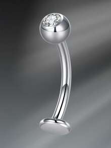 14G Floating Belly Button Rings Floating Belly Rings Flat Back Belly Rings,8/10/12/14mm Flat Back Belly Button Rings Floating Navel Piercing Jewelry Belly Button Rings Titanium Steel G23 Floating Belly Button Rings Flat Back Navel Rings Piercing Jewelry, Long Belly Rings Internal Threaded Navel Ring Hypoallergenic Belly Piercing Body Jewelry For Women Men Navel Barbell Stud Body Piercing - Silver - View 21