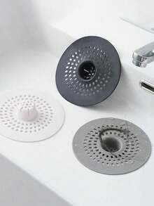 5.23 Inch X 0.9 Inch Silicone Drain Plug, Suitable For Bathroom, Kitchen, Bathtub And Sink, Prevents Hair And Debris Clogging - Multicolor - View 1