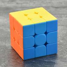 56毫米磁性3x3x3魔方，男女通用儿童及成人益智玩具，带磁铁的速拧魔方，智力开发及思维训练，儿童玩具，节日礼物 - MG EDU Upgraded Version - 查看 3