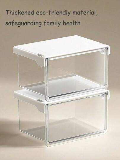 半件式抽屉镜面收纳盒 - 非常适合存放化妆品、卸妆棉、口红等。透明收纳架 - 方便在卧室、咖啡角、厨房饮料区和办公桌上整理化妆品、饮料和办公用品。多功能收纳 - 适用于各种场景。