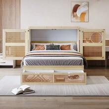 Bed Bases & Foundations - Natural Wood - View 3