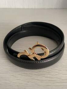 1 pezzo Cintura elastica in stile boho con fibbia a forma di cuore con perle finte, di design geometrico, adatta per uso quotidiano, pendolarismo, eventi tutto l'anno - Multicolore - Visualizzare 5