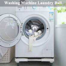 1pc/3pcs Washing Machine Laundry Ball Reusable Dryer Balls Clothes Cleaning Ball Fabric Softener Washing Ball - Multicolor - View 8