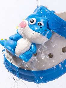 2026 Summer Crocodile Toddler Boys Breathable Sandals, Non-Slip EVA Closed-Toe Beach Slippers For 1-3 Years Old - Blue - View 3