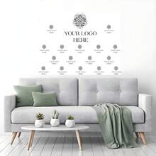 Customizable Logo Text Party Banner Customizable Corporate Advertising Add Your Logo Or Photo Design Personalized Party Decorations Add Your Logo/Image/Text/Symbol Multifunctional Banner Backdrop Vinyl 2D Flat - G - View 8