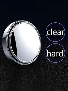 Car Rearview Blind Spot Mirror, Adjustable Wide Angle, 360 Degree Rotation, Reversing Mirror - A - View 5