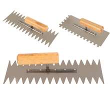 1PC Float Margin Trowel Bucket Stainless Steel Concrete Finishing Trowel Spatula Construction Tools Wall Plastering Hand Tool - Multicolor - View 10