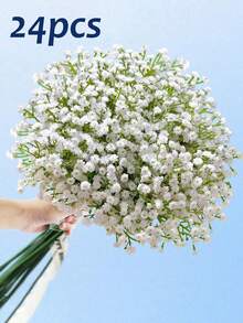 Bó hoa baby's breath nhân tạo 36 bông, hoa baby's breath giả, hoa nhân tạo, cây baby's breath, hoa baby's breath, bó hoa baby's breath nhân tạo, thích hợp cho bó hoa cưới, trang trí nhà cửa, trang trí bàn, cắm hoa, trang trí hoa DIY (cho đám cưới và ngày lễ), trang trí phòng, quà sinh nhật, quà tốt nghiệp, trang trí sân vườn, cây ngoài trời, làm vườn, hoa nhân tạo (36/30/24/18/12/1 bông) - trắng - Xem 15
