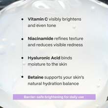 Mad Hippie Facial Moisturizer, Brightening Gel With Vitamin C,Niacinamide &Amp; Hyaluronic Acid U2013 Oil-Free Moisturizer For Oily Skin, Acne-Prone Skin Care, 102 Fl Oz - White - 查看 4