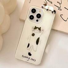 1个3D猫咪造型手机壳,防震时尚手机保护套,适用于 - 彩色 - 查看 5