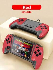 Portable Game Console With 500 Retro Games, 3.5" HD Screen, Rechargeable Battery, TV Connection, Classic Red & Blue/Blue/Red/White Color Options - View 19