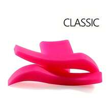 1 Pair Wing Shaped Eyeliner Stamp, Eyeshadow Stencil, Tool Accessory To Create Beautiful Looks, Classic Or Dramatic Styles - Pink - View 9