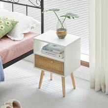Nightstands - White+Natural + MDF - View 10
