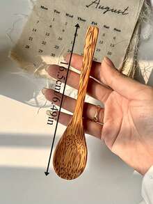 1/2pcs Minimalist Natural Coconut Shell Bowl, Reusable Handmade Round Salad Bowl, Home Yogurt Bowl, Salad Bowl, Dessert Bowl, Restaurant Decor Bowl, Fruit Bowl, Easy To Clean Party Dinnerware, Suitable For Cereal, Salad, Breakfast, Fruit And Yogurt. Pure Coconut Bowl, Kitchen Decor - Multicolor - View 15