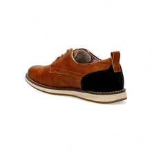 XTI Zapato de vestir estilo oxford hombre, Zapatos de vestir plano para hombre, Zapatos tipo casual cierre cordones - Modelo 145713 - Camel -
Zapato oxford de hombre, fabricado en material que i - Camel - Ver 4