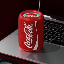 Coca Cola 可口可乐无线户外音箱，立体声，支持蓝牙、TF卡和有线连接 - 查看 5