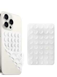 40pcs Double-Sided Suction Cup Phone Holder, Multi-Functional Non-Slip Silicone Phone Stand, No Residue - Multicolor - View 6