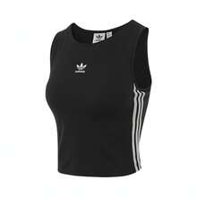 Adidas Originals Women's 3S PAD TANK Casual Tank Top KB6417 - Black - View 1