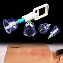1 Set - 22/20/7pcs Thick Vacuum Cupping Set, With Manual Pump And Detailed Manual, Easy To Operate, High-Quality PS Material, Upgraded Sealing Design. Body Cupping Set, Beauty Cups, Anti-Cellulite - Arabic Packaging Box Set - Arabic Box - View 11