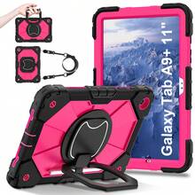 1pc 3-In-1 Anti-Drop Design, Adjustable Shoulder Strap, PC+Silicone Material, 360° Rotatable Handgrip Stand, Sturdy Protective Case Suitable Compatible With Ipad 11th (A16) 2025, 10th 2022, Galaxy Tab A11+ 2025/A9 Plus, Fashionable And Ideal For Gifts And Awards. - Multicolor - View 31