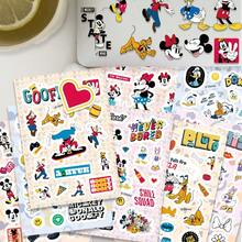 Disney | Bộ 8 tờ sticker hình chuột Mickey và Minnie ngộ nghĩnh, hình nhân vật hoạt hình dễ thương dành cho người lớn, dán lên bình nước, điện thoại, laptop, ván trượt, sổ lưu niệm, nhật ký, album, sổ kế hoạch, xe hơi, tranh graffiti sáng tạo, hành lý, đồ dùng học tập, quà tặng khen thưởng, quà Giáng sinh, sinh nhật, trang trí tiệc. - 1 Set - Xem 6