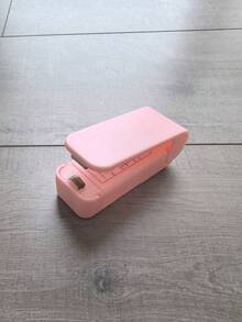 1pc Mini Food Sealer Machine, Portable Household Plastic Bag Sealing Device, Moisture-Proof & Fresh-Keeping - Multicolor - View 17