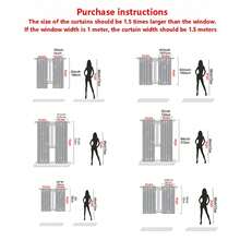 2 piezas Cortinas transparentes con estampado de rayas degradadas de alta definición, material de poliéster resistente a la decoloración, lavable a mano/máquina, con ojales para varilla, adecuado para decoración de dormitorio y sala de estar - Multicolor - Ver 3