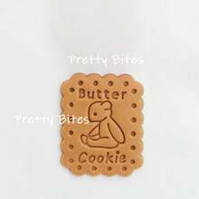 熊形黄油图案饼干压花模具 可爱卡通动物翻糖饼干切割器 黄油饼干模具 厨房烘焙工具 - bear - 查看 4