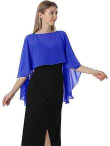 Women's Shawl, Chiffon Shawl And Shawl For Evening Dress, Wedding Wrap - Multicolor - View 10