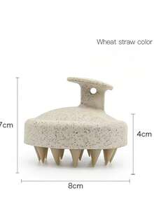 Silicone Shampoo Brush, Scalp Massage Comb, Hair Washing Brush, Body Massage Brush, Shower Bath Brush, Salon Hair Styling Tool - Multicolor - View 11