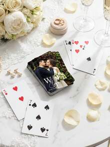 Custom Photo Playing Cards,Personalized Playing Cards With Your Design,Custom Printed Card Deck,Wedding Playing Cards,Unique Gift - Multicolor - View 2