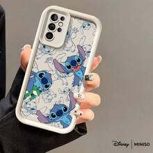 Miniso Disney Stitch Stitch & Frog All-Over Print Phone Case Suitable For Samsung Galaxy S25 Ultra/S25 Plus/S25/Galaxy S24 Ultra/S24 Plus/S24/S24 FE/S23 Ultra/S23 FE/S22Ultra/S22 Plus/S22/S21 Ultra/S21 Plus/S21/S21 FE/A13/A14/A15/A16/A17/A33/A34/A35/A36/A52/A53/A54/Galaxy Note20Ultra/Galaxy Note20 Galaxy S25 Case Galaxy S25 Case Galaxy S25 Ultra Case Plus Stocking Stuffers The Girlfriend - trắng - Xem 1