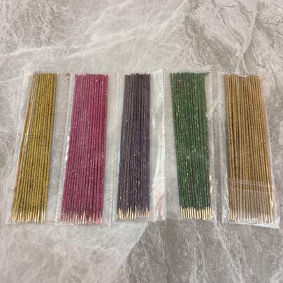 1包天然手工花香香薰棒 - 采用干花和草本植物（玫瑰、茉莉、栀子花、薰衣草、桂花）精心制作，适用于空气净化、冥想、瑜伽，持久留香，适合居家、办公室、冥想空间。