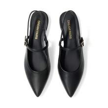 Women Flats - Black - View 8